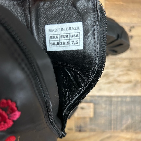 NWOT FARMRIO Boho Mid Boots - Picture 10 of 11